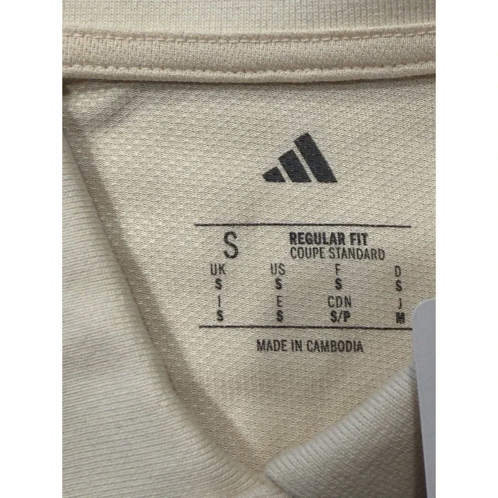 Adidas Liverpool FC Tiro 25 Competition Polo Wonder White JV6551 Mens Small NWT